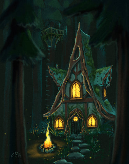 The Cabin Art Print