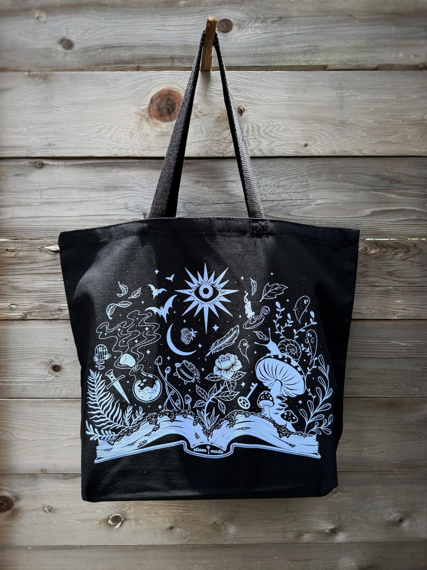 Books Are Magic Large Tote Bag