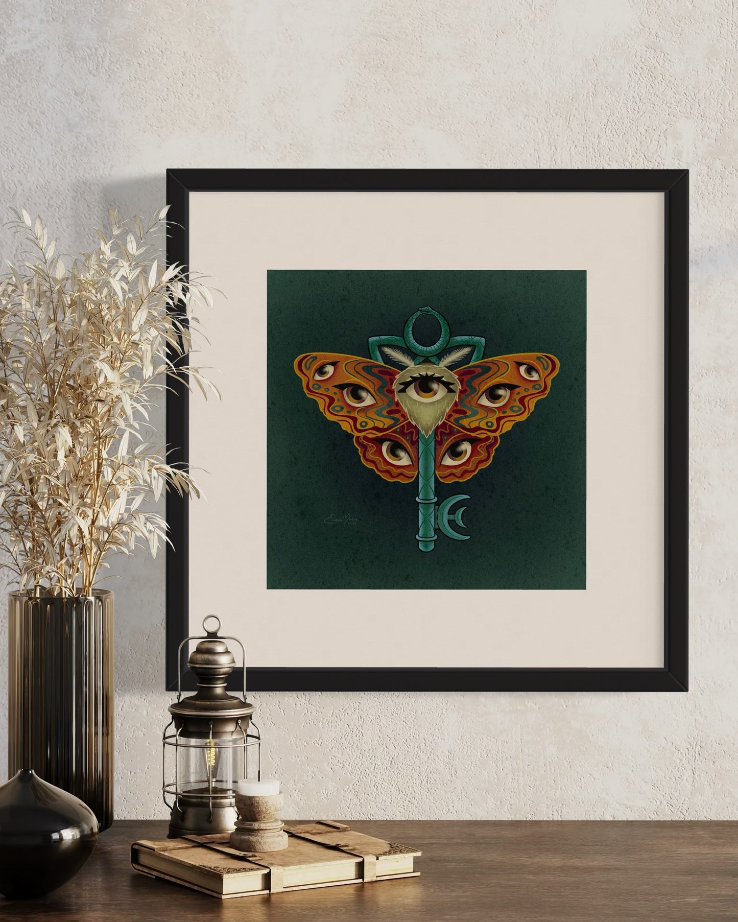 Moth Key Art Print