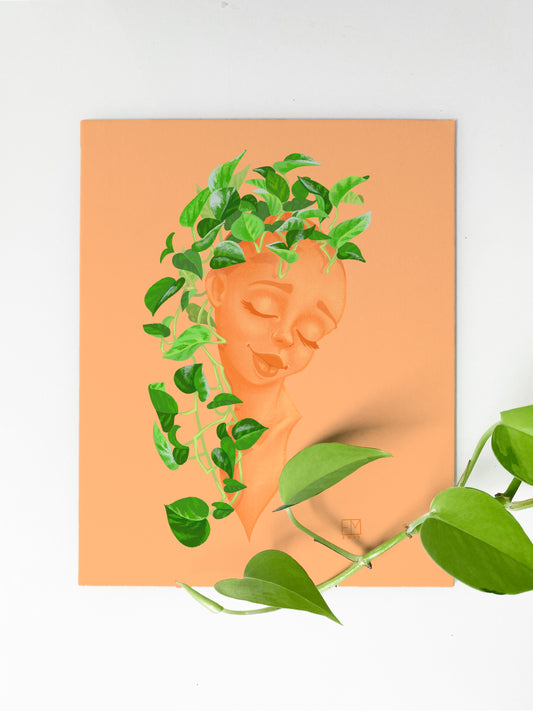 Plant Lady No. 2 Art Print