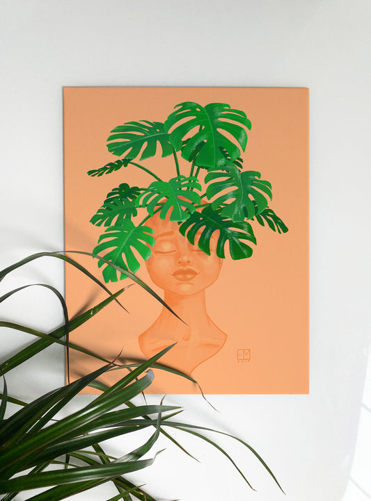 Plant Lady No. 3 Art Print