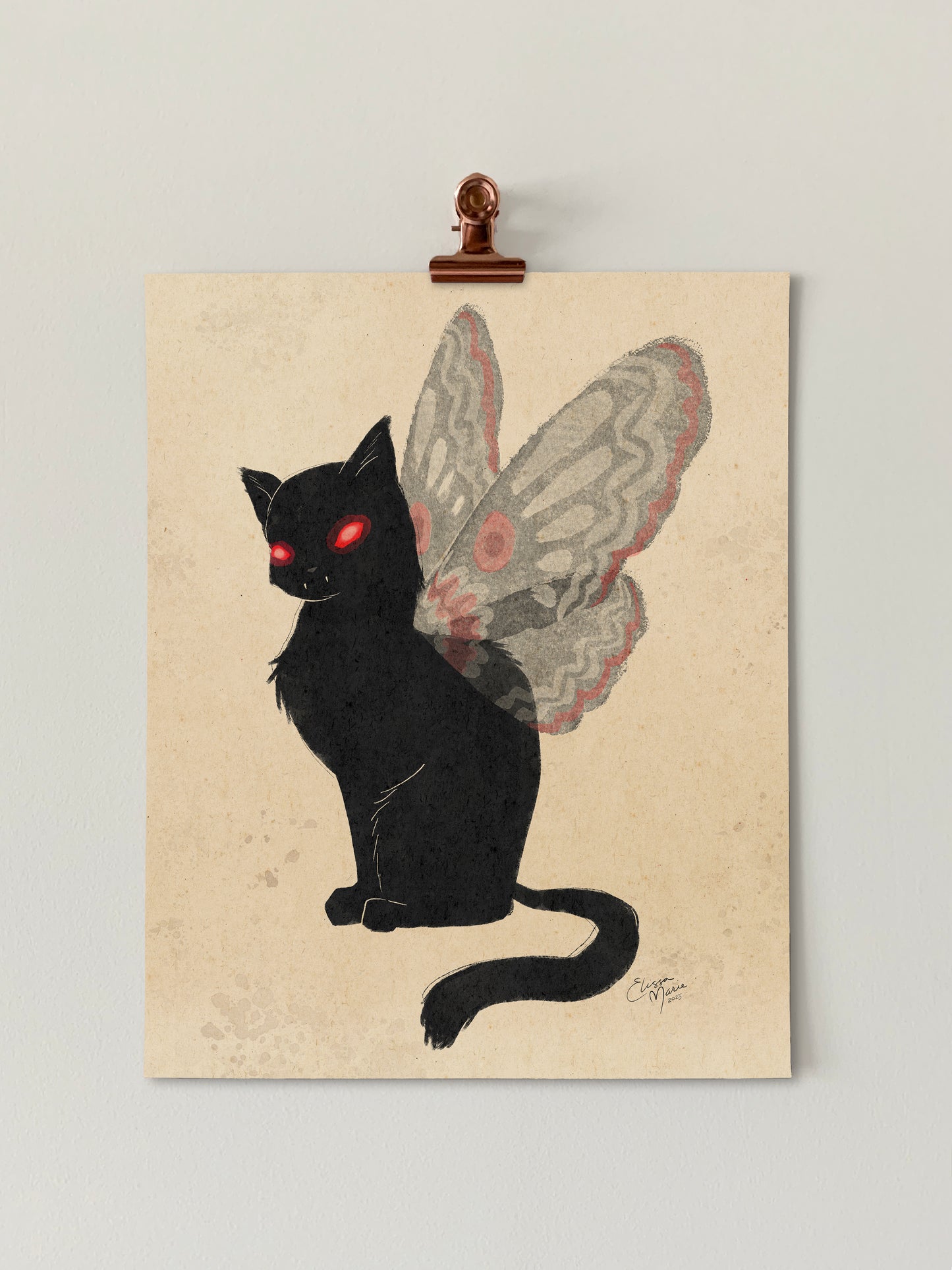 Meowthman Art Print: Sittin Pretty