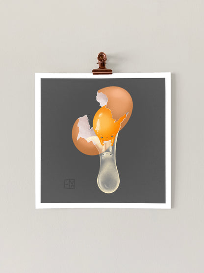 Separated Eggs Art Print