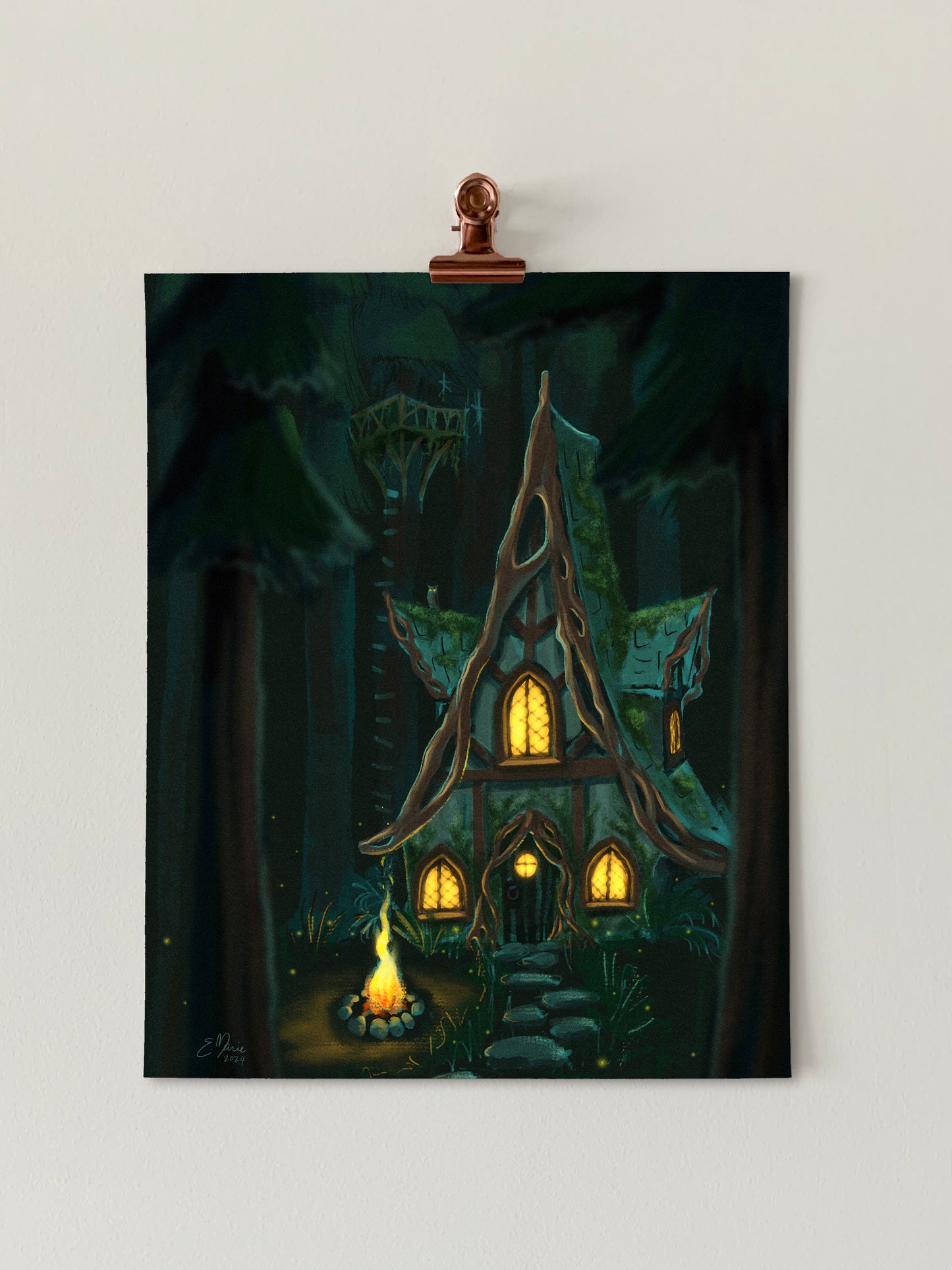 The Cabin Art Print